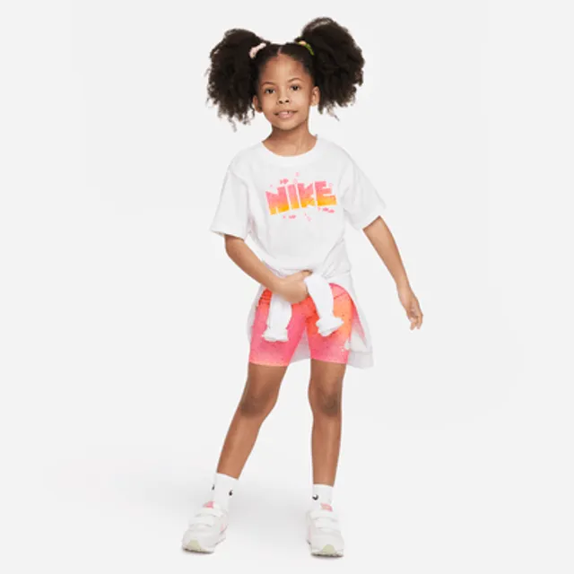 Nike Sportswear Coral Reef Mesh Shorts Set Younger Kids' 2-Piece