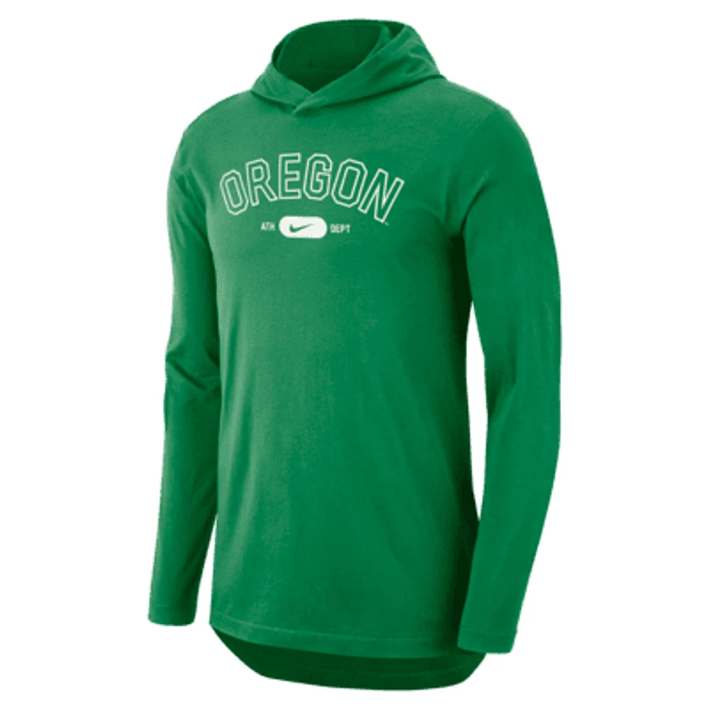 Oregon Men's Nike Dri-FIT College Hooded T-Shirt. Nike.com