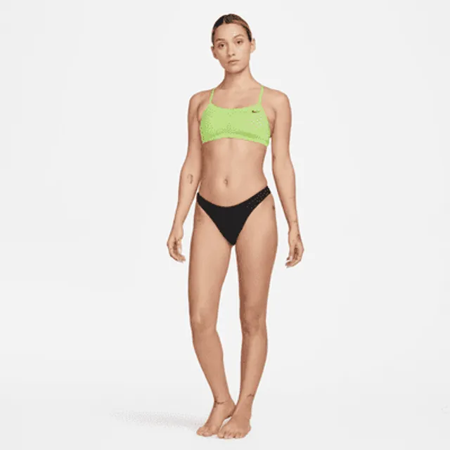 Nike Sneakerkini Women's Scoop Neck Bikini Top.