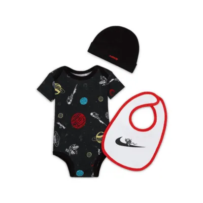 Nike "Reach for the Stars" 3-Piece Bodysuit Set Baby Set. Nike.com