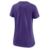 Nike Lockup Split (NFL Minnesota Vikings) Women's Mid V-Neck T-Shirt. Nike.com