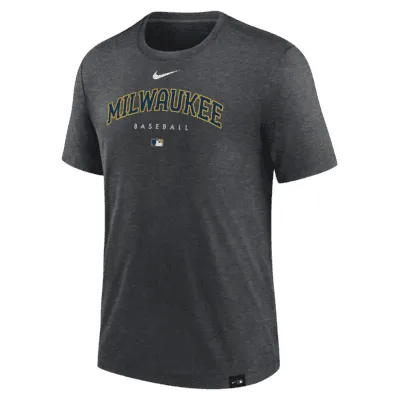 Nike Dri-FIT Early Work (MLB Milwaukee Brewers) Men's T-Shirt. Nike.com