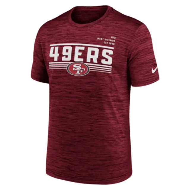 Nike Women's San Francisco 49ers Historic Athletic Red Heather T