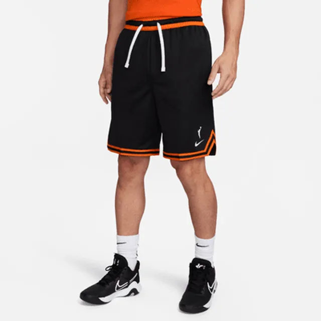 Nike Performance WNBA W13 SHORT - Sports shorts - black/pale  ivory/brilliant ornge/black - Zalando.de