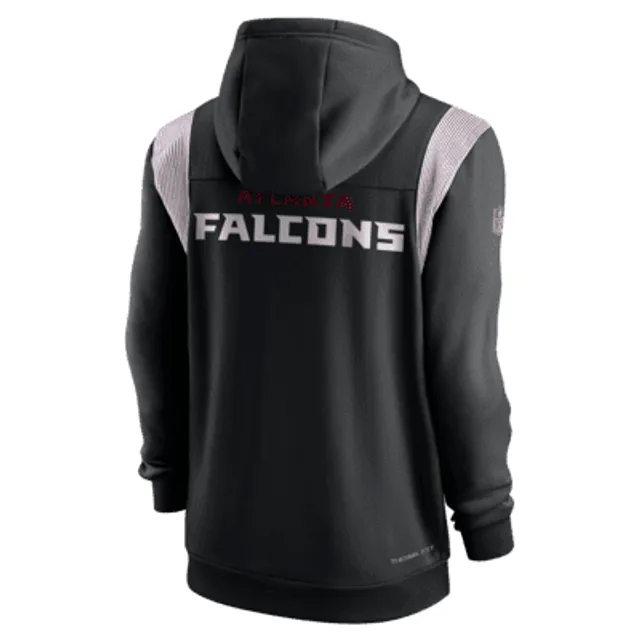 Nike Baltimore Ravens Purple/Black Sideline Impact Lockup Performance Pullover Hoodie Size: Large