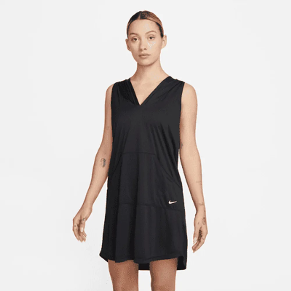 Nike Solid Cover-Up Women's Hooded Dress. Nike.com