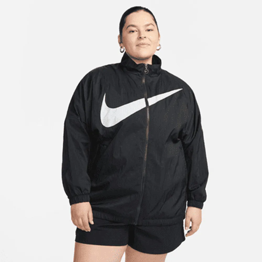 Nike Sportswear Essential Women's Woven Jacket (Plus Size). Nike.com