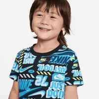 Nike Cool After School Printed Tee Little Kids' T-Shirt. Nike.com