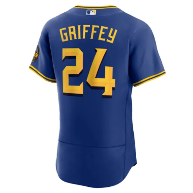 Ken Griffey Jr. Seattle Mariners Authentic Jersey Jackie Robinson Tribute 