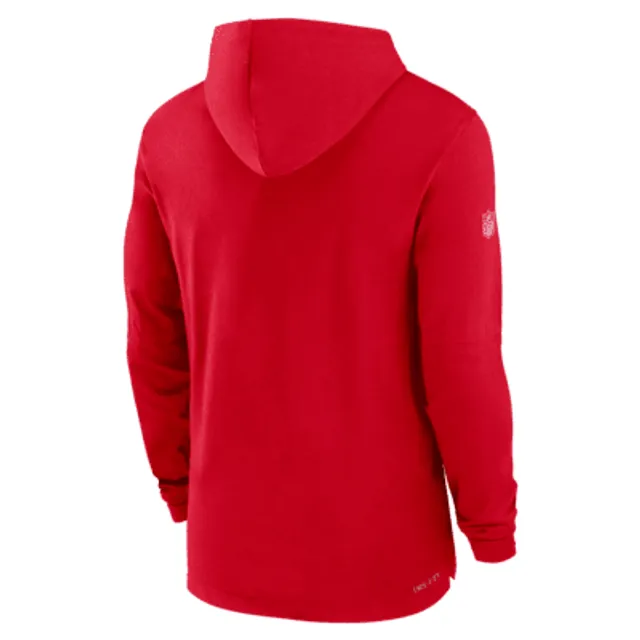 Kansas City Chiefs Nike Therma Pullover Hoodie - Mens