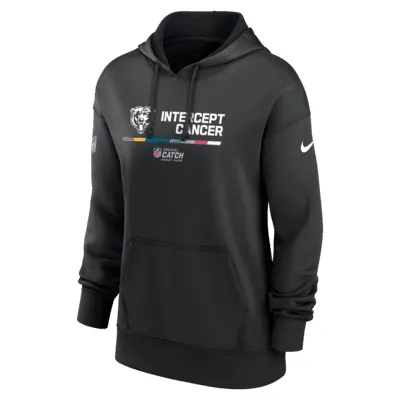 Nike Dri-FIT Crucial Catch (NFL Chicago Bears) Women's Pullover Hoodie. Nike.com