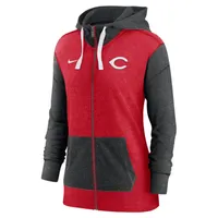 Nike Gym (MLB Cincinnati Reds) Women's Full-Zip Hoodie. Nike.com