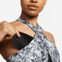 Nike Swoosh Wrap Women's Medium-Support 1-Piece Pad Printed Sports Bra. Nike.com