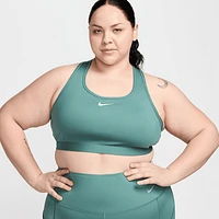 Nike Swoosh Medium Support Women's Padded Sports Bra (Plus Size). Nike.com