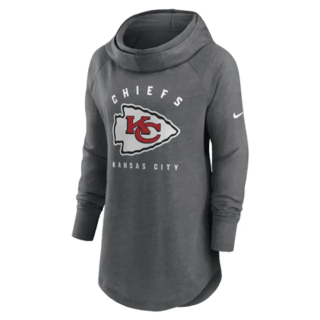 Nike Women's Sideline Club (NFL Kansas City Chiefs) Pullover Hoodie in White, Size: Xs | 00MW10A7G-E7V