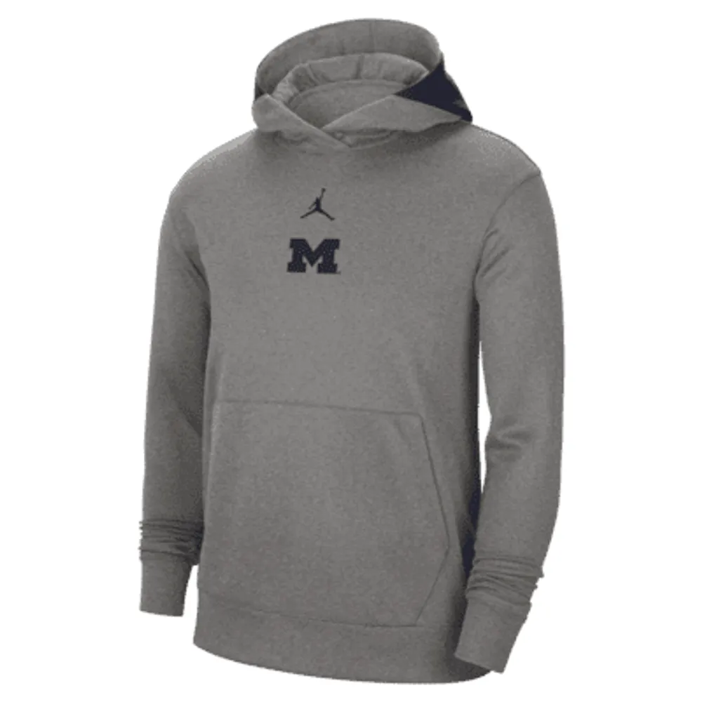 Jordan College Dri-FIT Spotlight (Michigan) Men's Hoodie. Nike.com