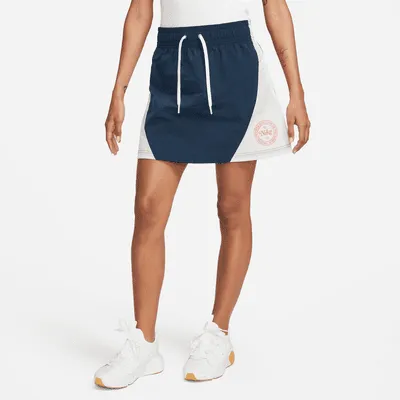 Nike Air Women's High-Waisted Woven Campus Mini Skirt. Nike.com