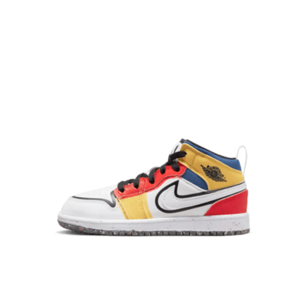 Jordan 1 Mid SE Little Kids' Shoes. Nike.com