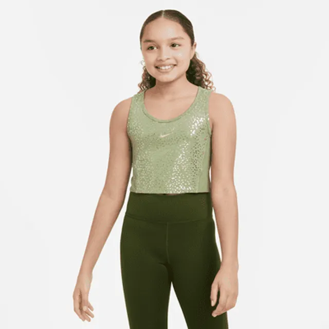 Nike, Yoga Dri-FIT Big Kids' (Girls') Tank, Tank Tops