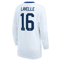 Rose Lavelle USWNT 2024 Stadium Home Big Kids' Nike Dri-FIT Long-Sleeve Soccer Jersey. Nike.com