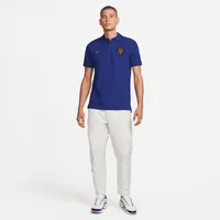 Netherlands Men's Soccer Polo. Nike.com