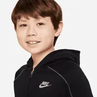 Nike Sportswear Big Kids' (Boys') Full-Zip Hoodie (Extended Size). Nike.com