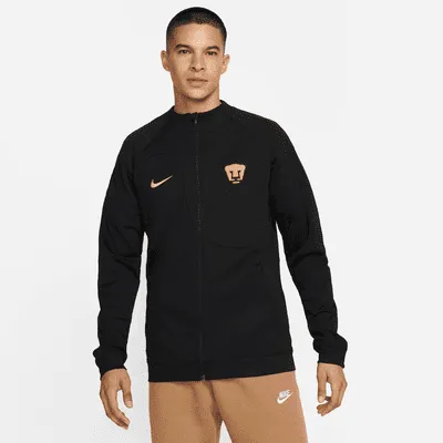 Pumas UNAM Academy Pro Men's Full-Zip Knit Soccer Jacket. Nike.com