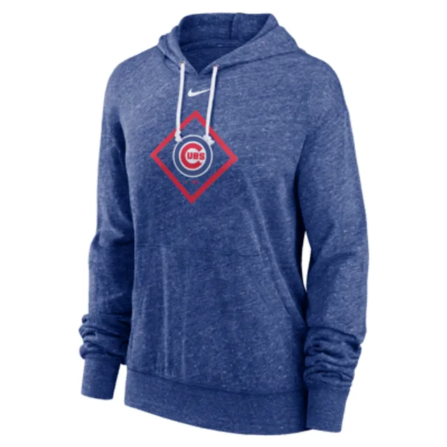  MLB Chicago Cubs Men's Full Zip Hoodie, Grey Heather