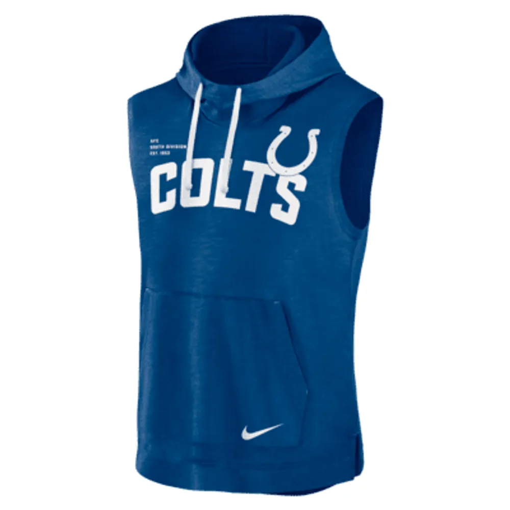 Nike Athletic (NFL Indianapolis Colts) Men's Sleeveless Pullover Hoodie. Nike.com