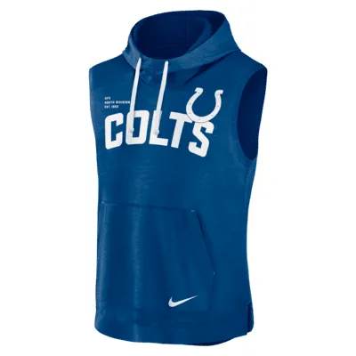 Nike Athletic (NFL Indianapolis Colts) Men's Sleeveless Pullover Hoodie. Nike.com
