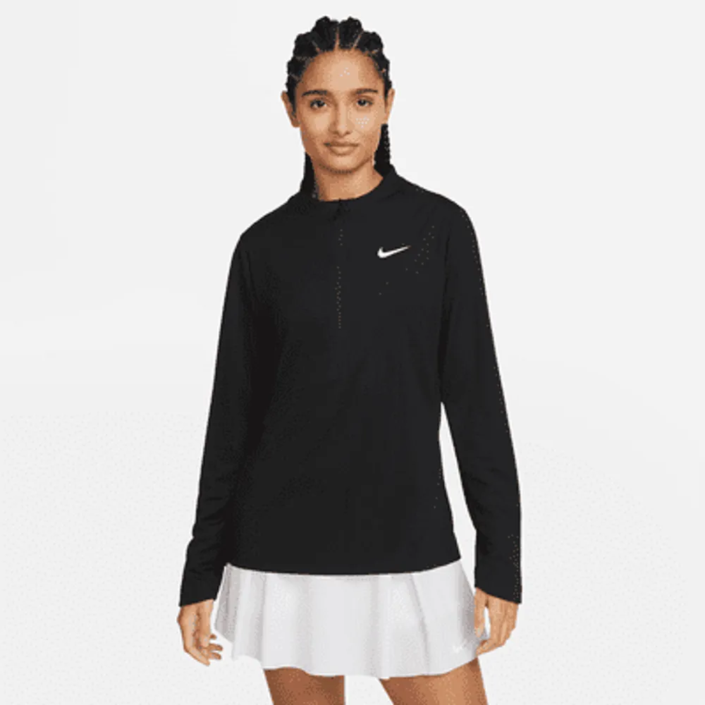 Nike Dri-FIT UV Advantage Women's 1/2-Zip Top. Nike.com