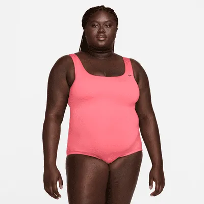 Nike Essential Women's U-Back One-Piece Swimsuit (Plus Size). Nike.com