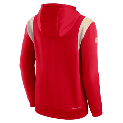 Nike Therma Athletic Stack (NFL Kansas City Chiefs) Men's Pullover Hoodie. Nike.com