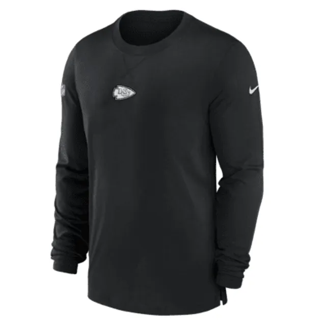 Men's Nike White Kansas City Chiefs Sideline Velocity Legend Performance  Long Sleeve T-Shirt