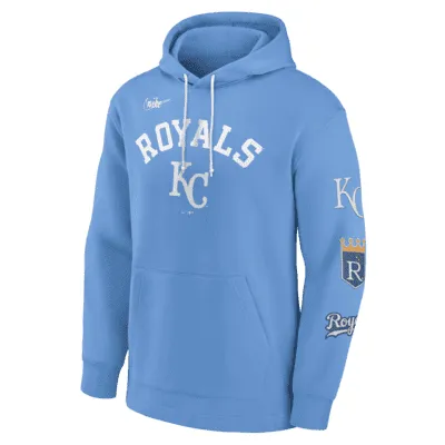 Nike Rewind Lefty (MLB Kansas City Royals) Men's Pullover Hoodie. Nike.com