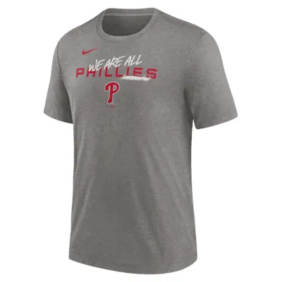 Philadelphia Phillies Nike Road Authentic Team Jersey - Gray