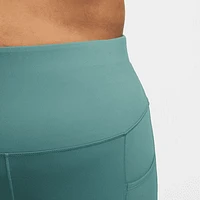 Nike One Women's High-Waisted 7/8 Leggings with Pockets (Plus Size). Nike.com