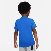 Nike "Just Do It" Embroidery Tee Little Kids' T-Shirt. Nike.com