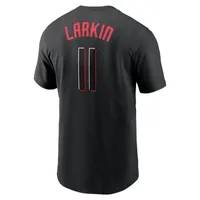 MLB Cincinnati Reds City Connect (Barry Larkin) Men's T-Shirt. Nike.com