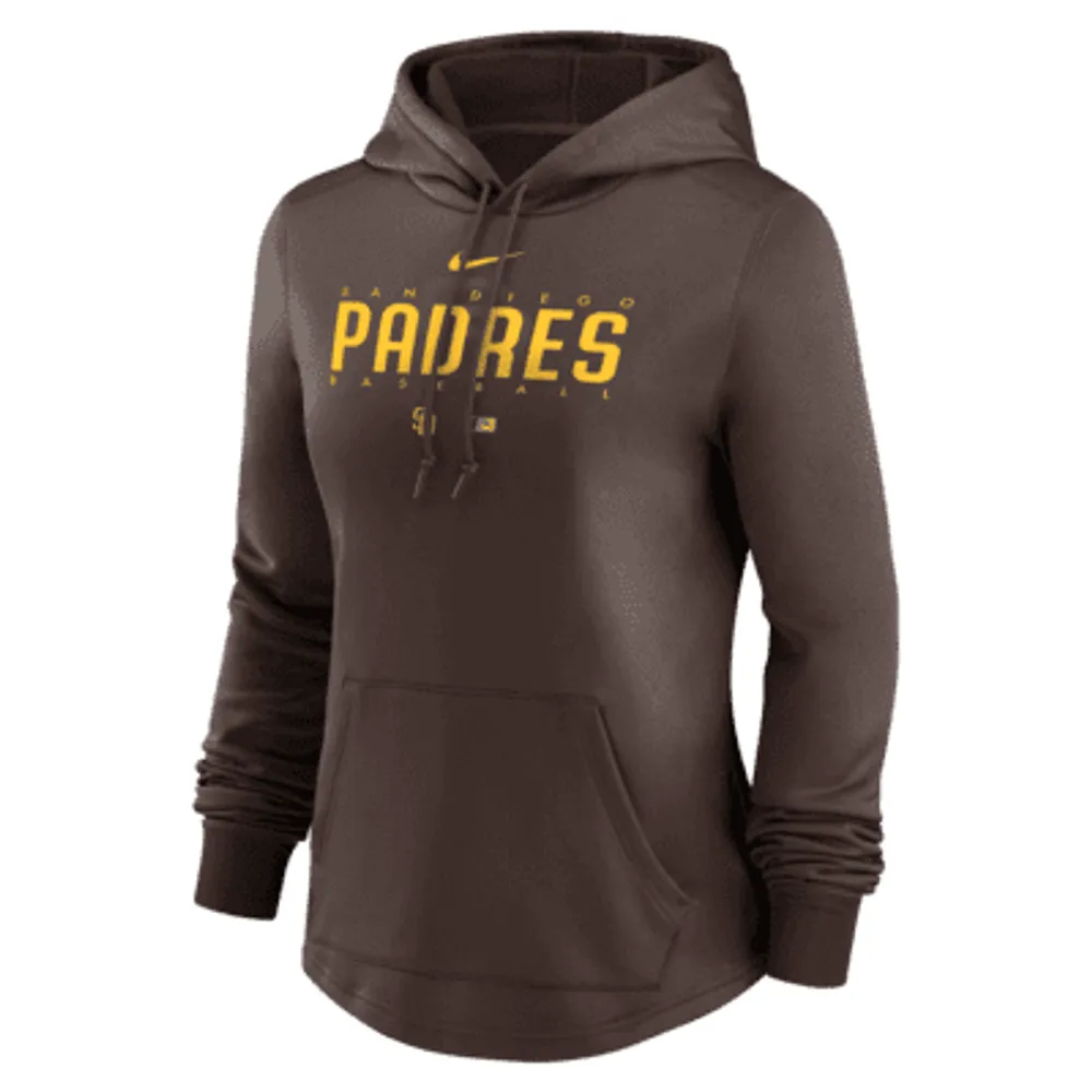 Nike Women's White San Diego Padres City Connect Pregame Performance  Pullover Hoodie