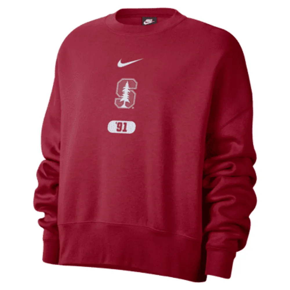 Stanford Women's Nike College Crew-Neck Sweatshirt. Nike.com