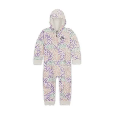 Nike Hooded Printed Coverall Baby (12-24M) Coverall. Nike.com