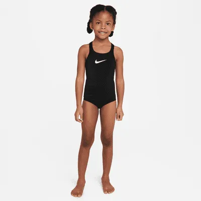 Nike Essential Little Kids' (Girls') Racerback 1-Piece Swimsuit. Nike.com