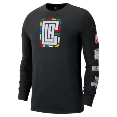 LA Clippers City Edition Men's Nike NBA Long-Sleeve T-Shirt. Nike.com