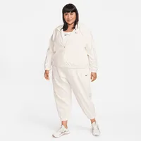 Nike Therma-FIT One Women's Oversized Full-Zip Fleece Hoodie (Plus Size). Nike.com