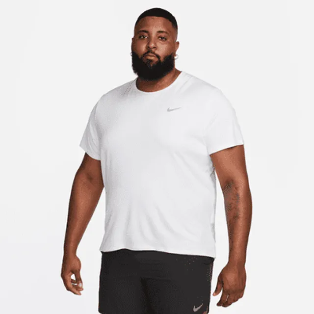 Nike Dri-FIT Miler Men's Short-Sleeve Running Top. UK