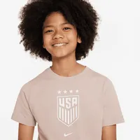 USWNT Big Kids' Nike Soccer T-Shirt. Nike.com