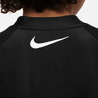 Nike Swim 3-D Swoosh Big Kids' (Boys') Long-Sleeve Zip Hydroguard. Nike.com