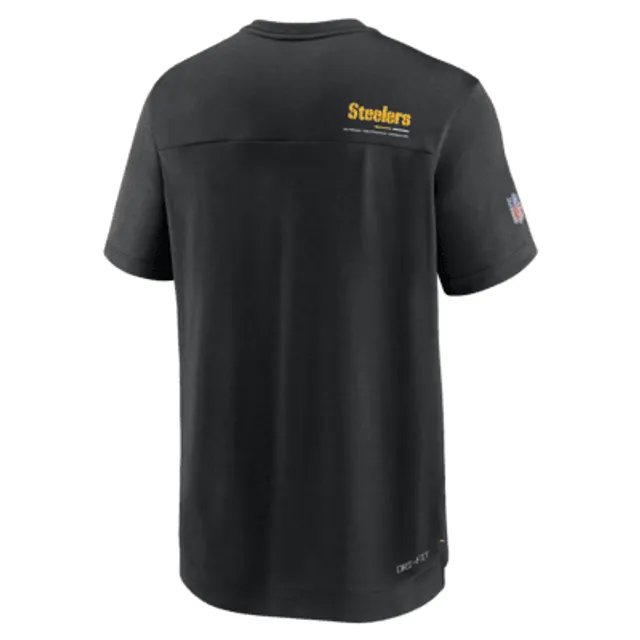 Nike Dri-FIT Lockup Coach UV (NFL Pittsburgh Steelers) Men's Long-Sleeve Top