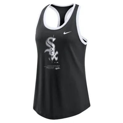 Nike Team Tech (MLB Chicago White Sox) Women's Racerback Tank Top. Nike.com